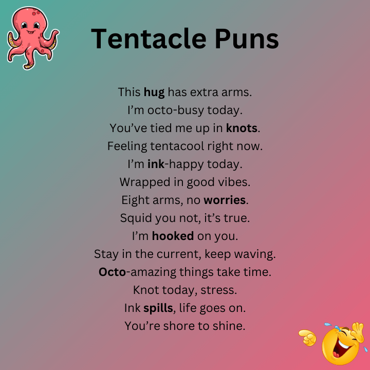 Tentacle Puns One Liners