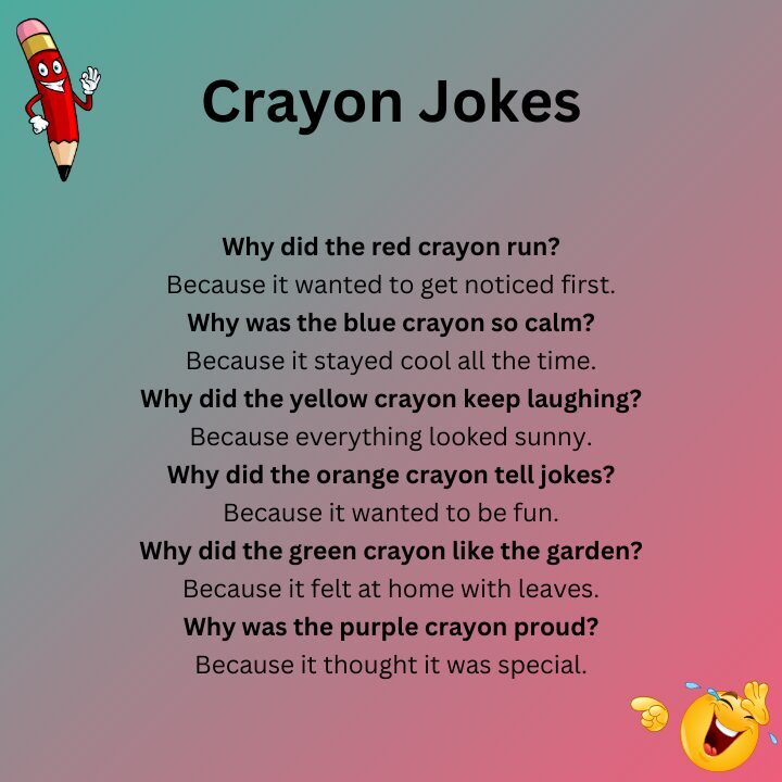 Funny Crayon Jokes