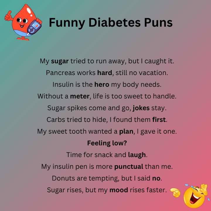 Funny Diabetes Puns