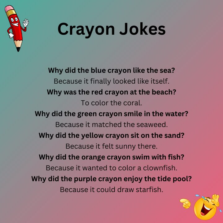 Marine Crayon Jokes