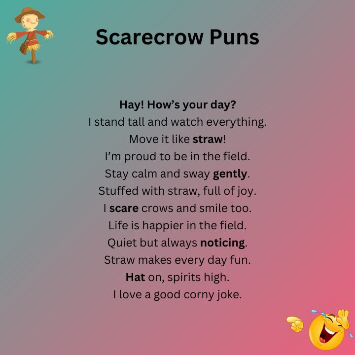 Short Scarecrow Puns