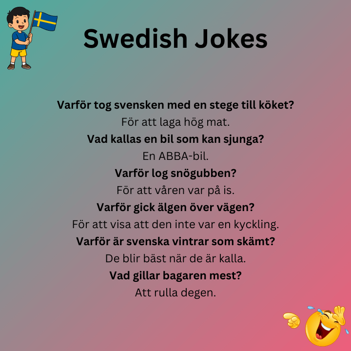 Swedish Jokes In Swedish