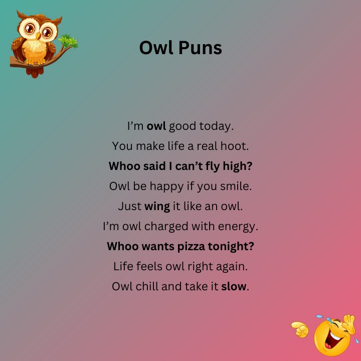 Owl Puns