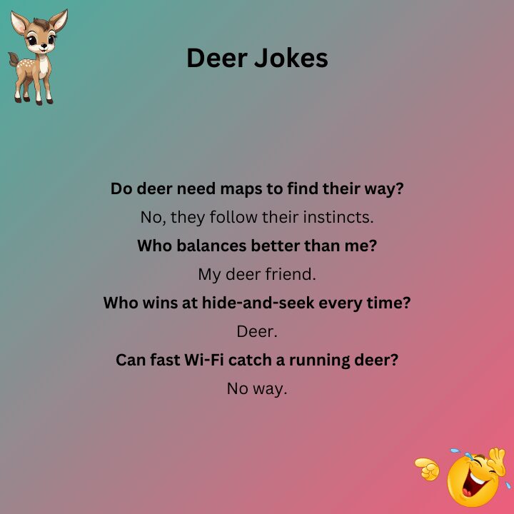 Deer Jokes Funny