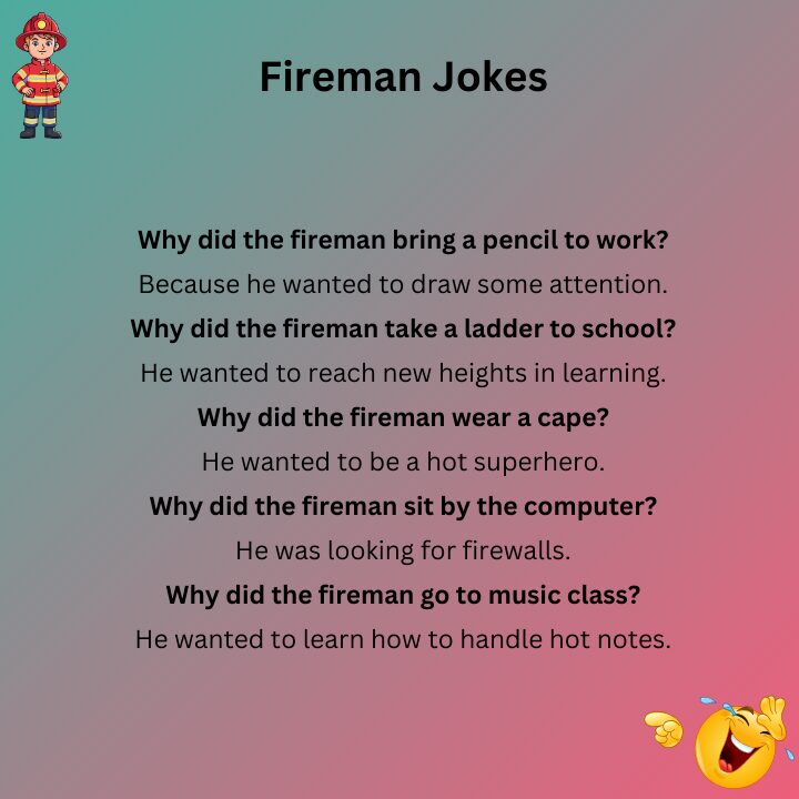 Funny Fireman Jokes