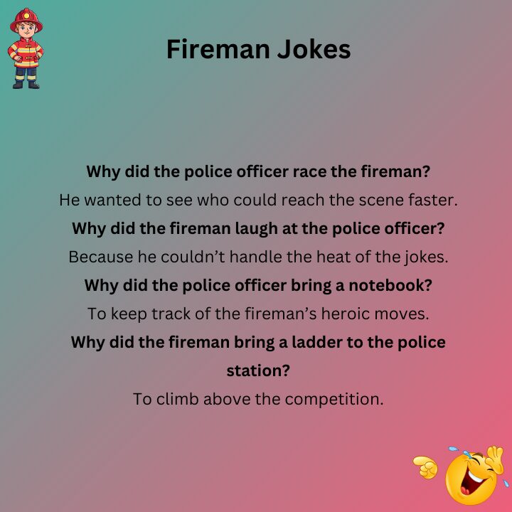 Police Vs Fireman Jokes