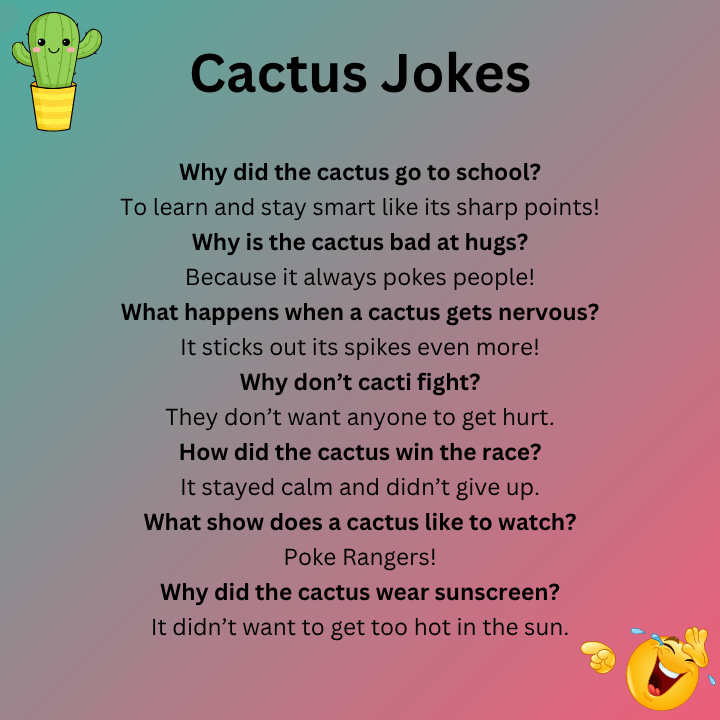 Funny Cactus Jokes