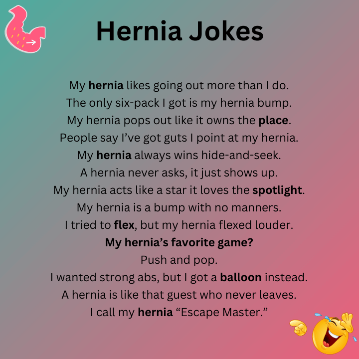 Funny Hernia Jokes
