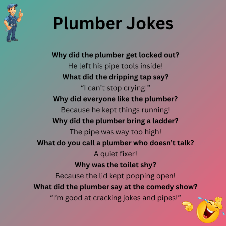 Funny Plumber Jokes