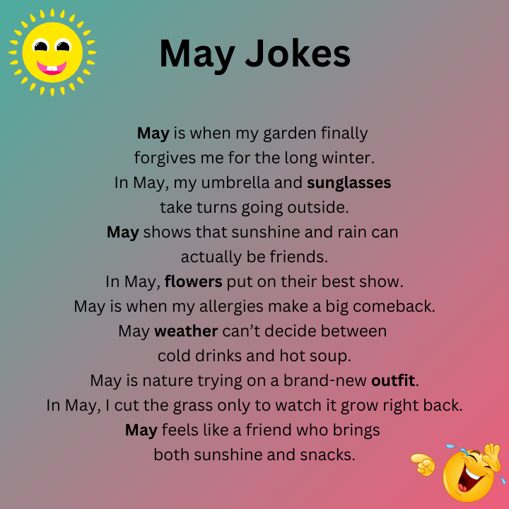 May Jokes One Liners