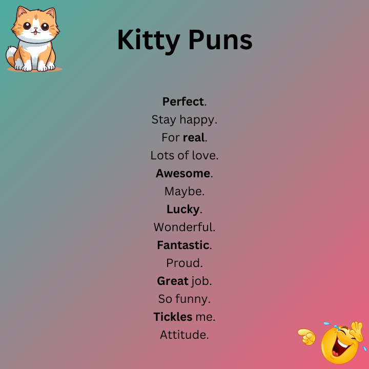 Short Kitty Puns