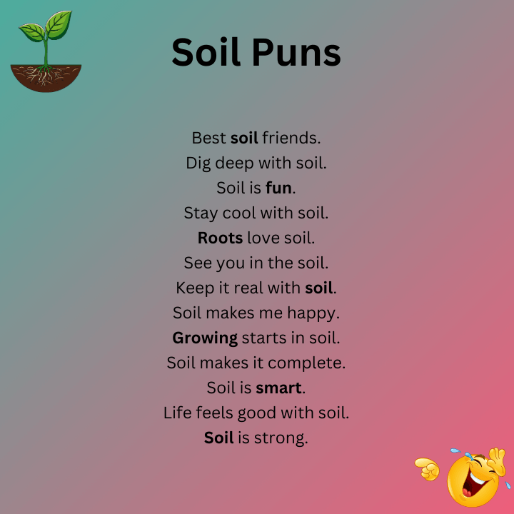 Short Soil Puns