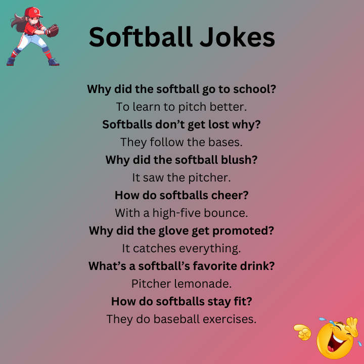 Softball Jokes Clean