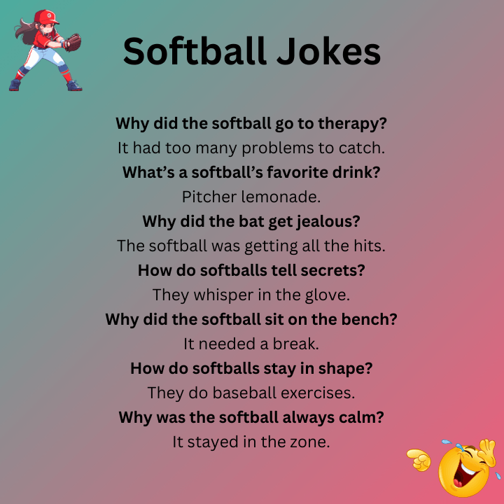 Softball Jokes Funny