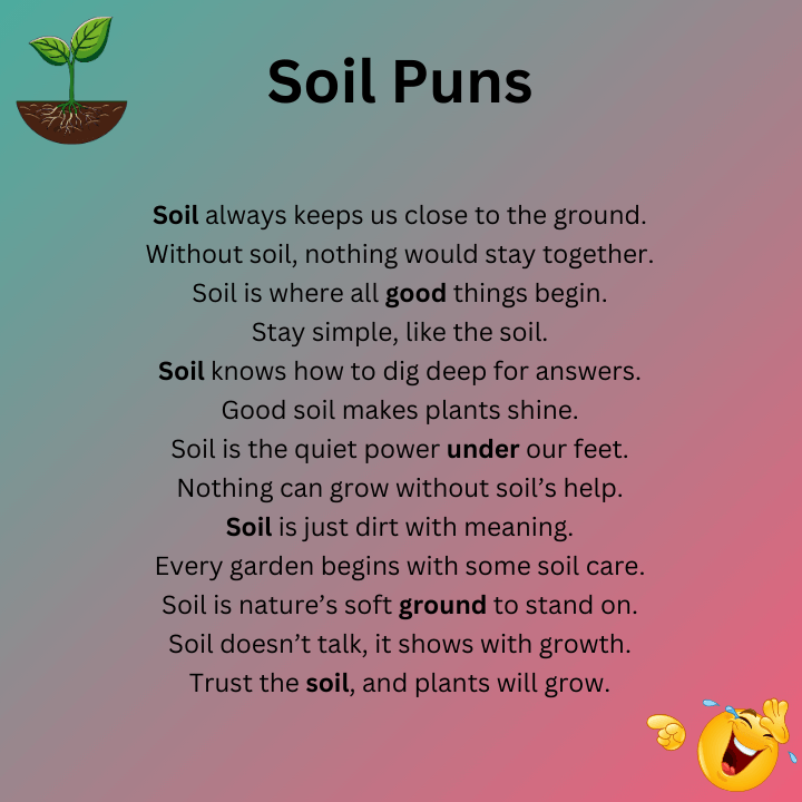 Soil Puns One Liners