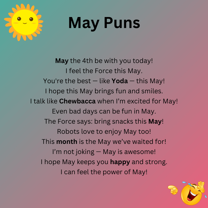 Star Wars May Puns