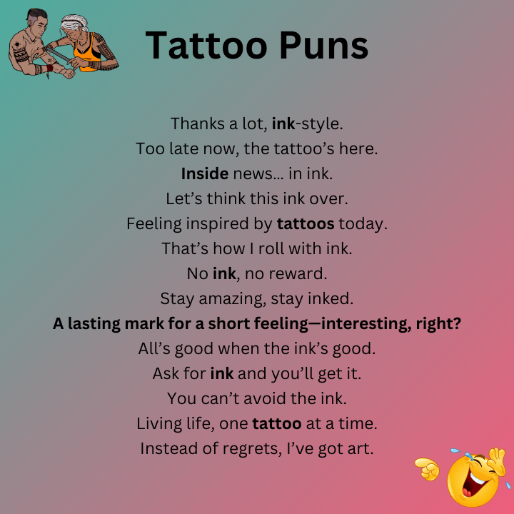 Tattoo Puns