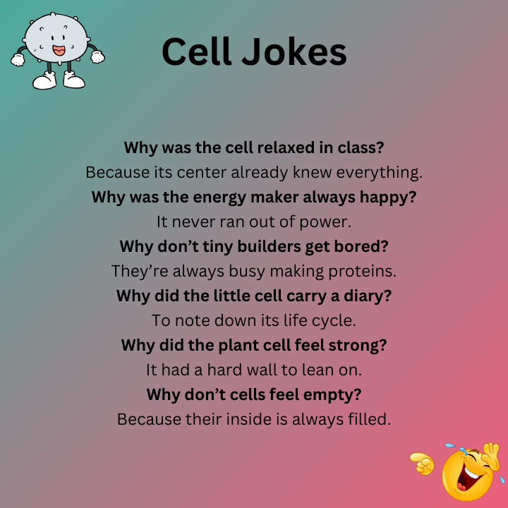 Biology Cell Jokes