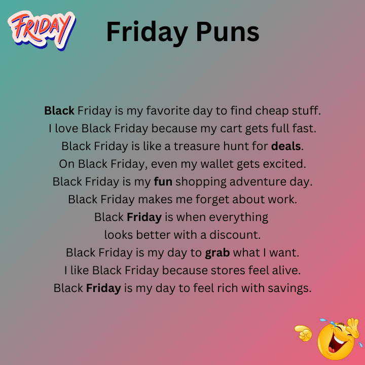 Black Friday Puns