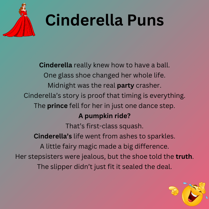 Cinderella Puns
