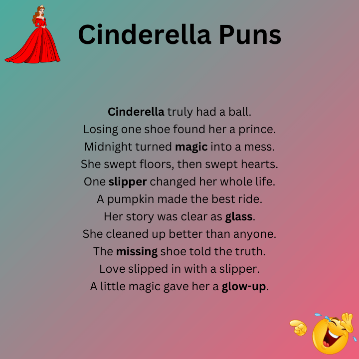 Cinderella Puns One Liners