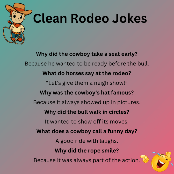 Clean Rodeo Jokes