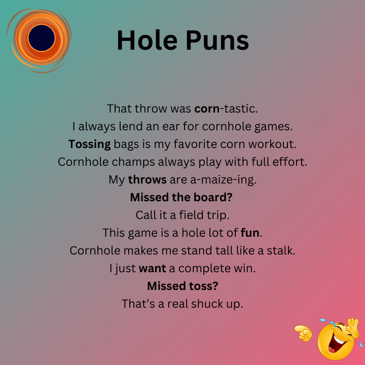 Corn Hole Puns