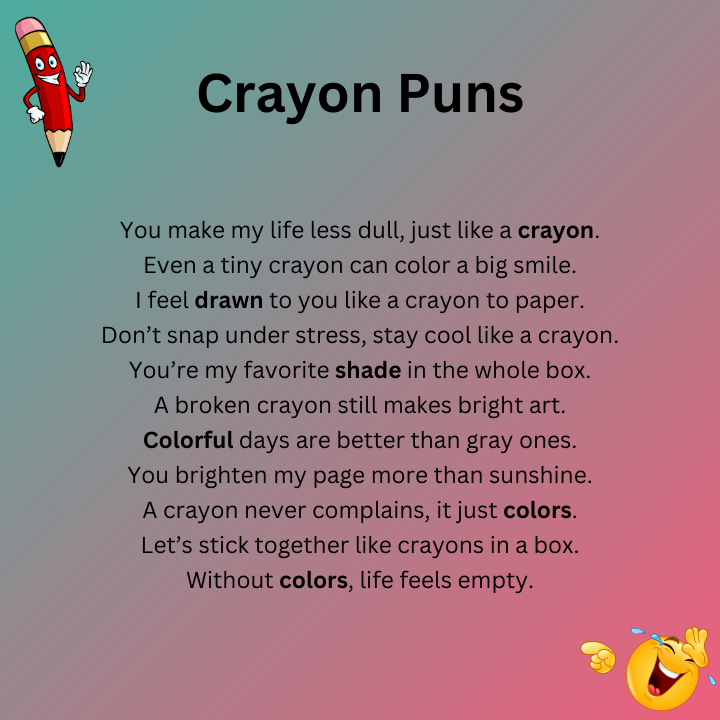 Crayon Puns