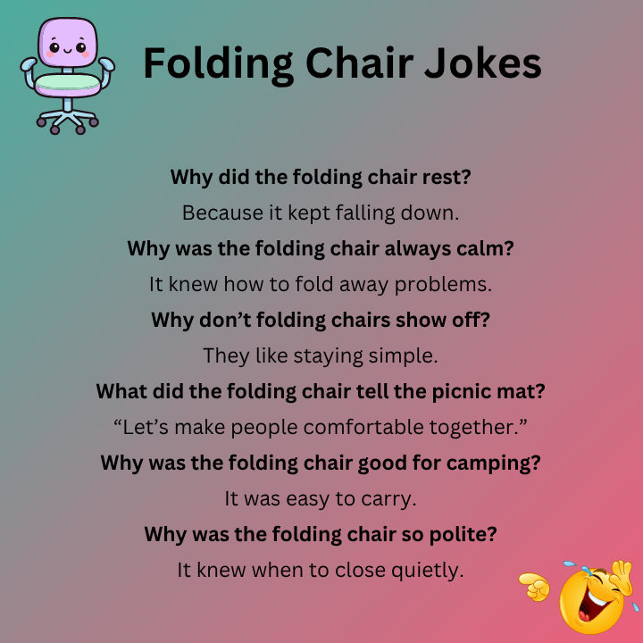 Folding Chair Jokes