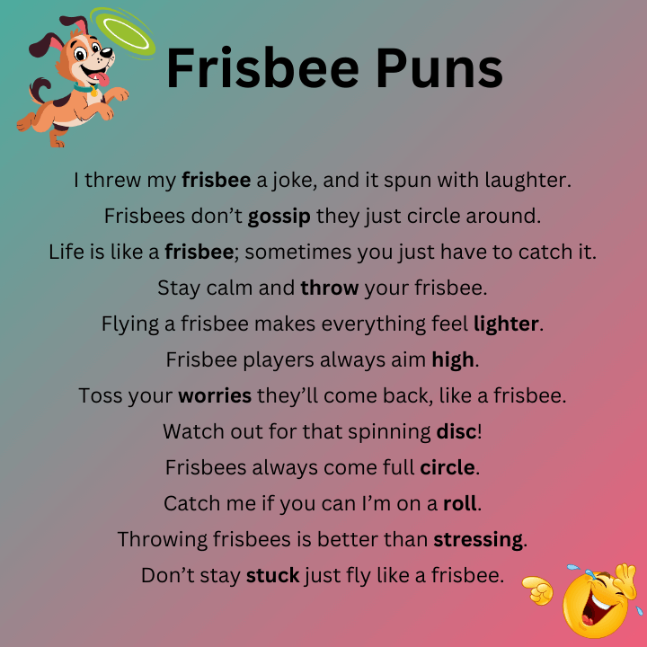 Frisbee Puns