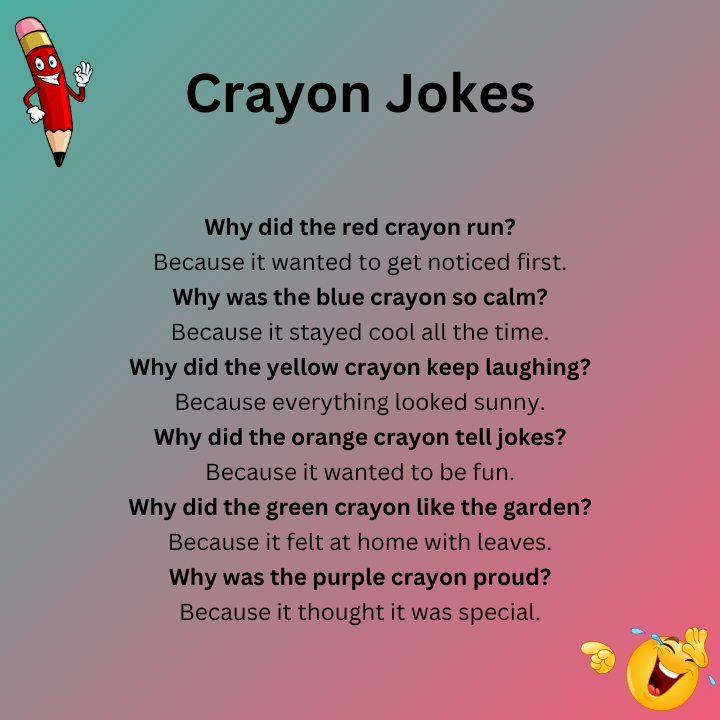 Funny Crayon Jokes