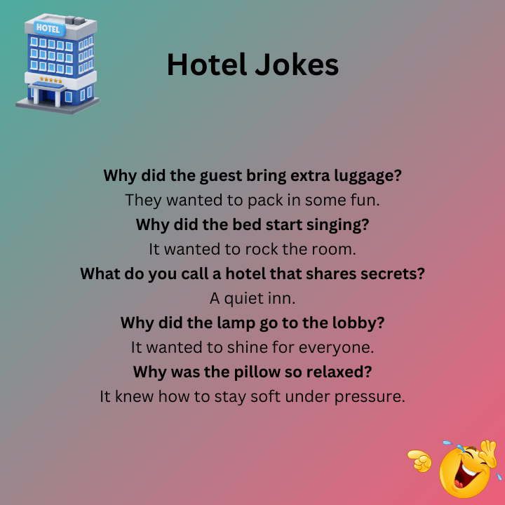 Funny Hotel Jokes