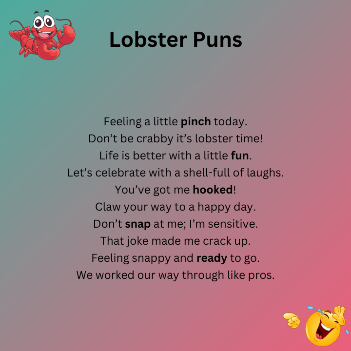 Funny Lobster Puns