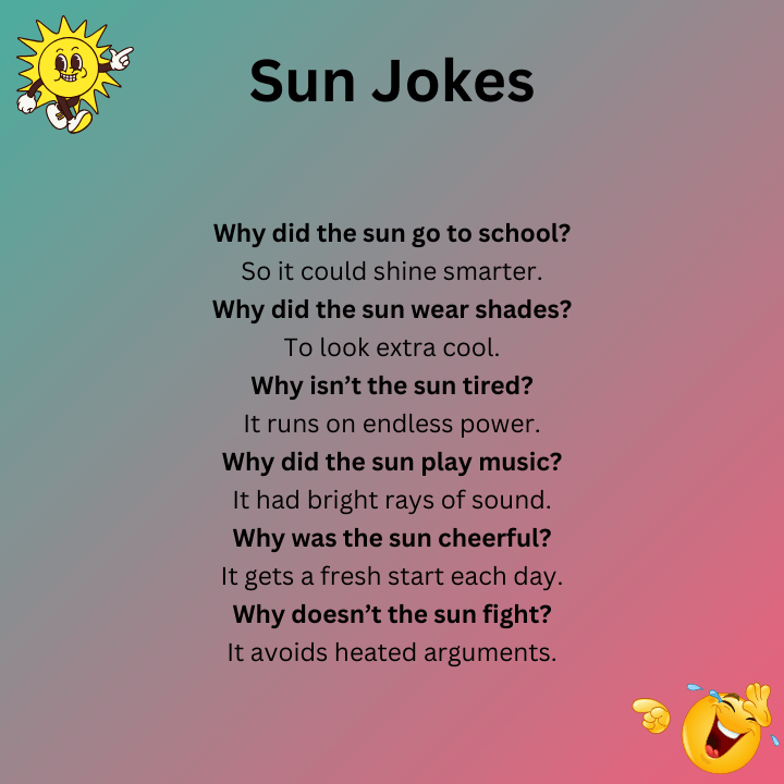 Funny Sun Jokes