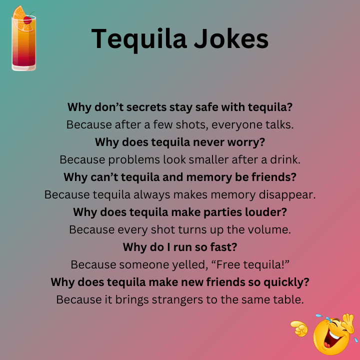 Funny Tequila Jokes