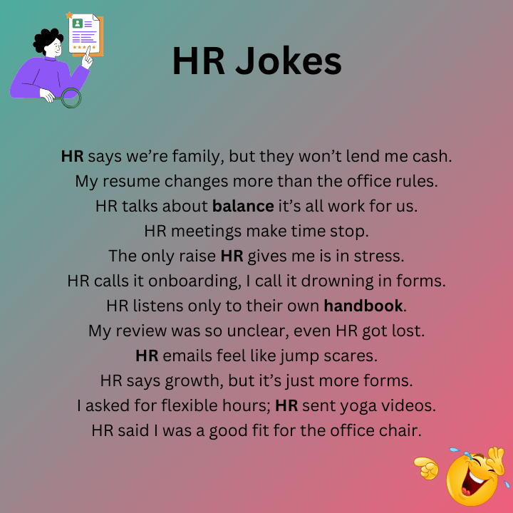 HR Jokes One Liners