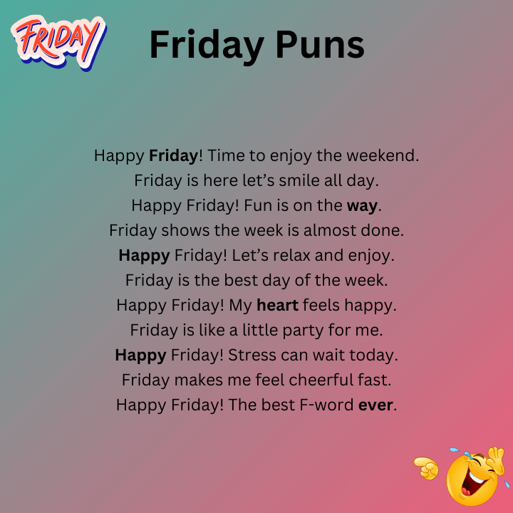 Happy Friday Puns