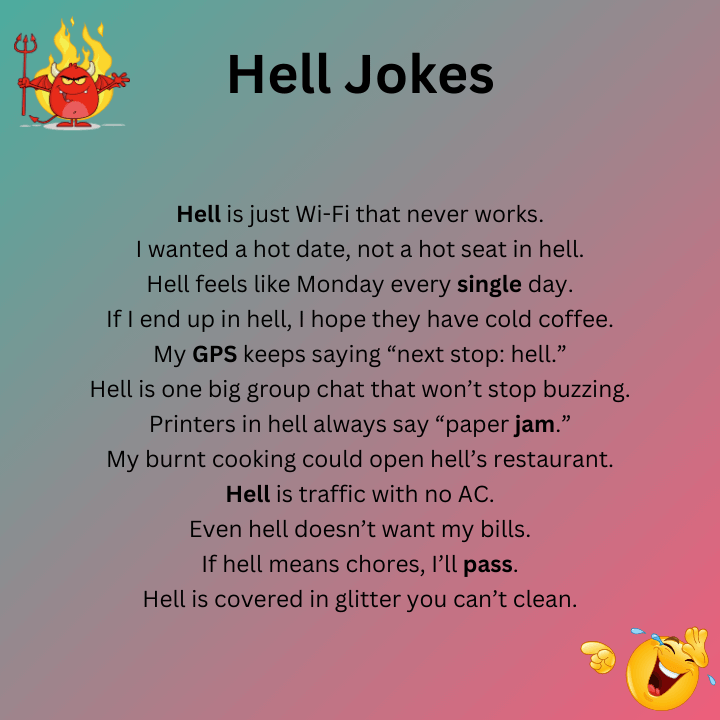 Hell Jokes One Liners