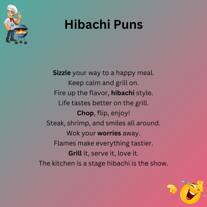 Hibachi Puns