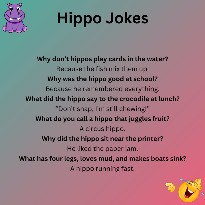 Hippo Jokes And Riddles