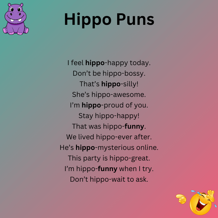 Hippo Puns