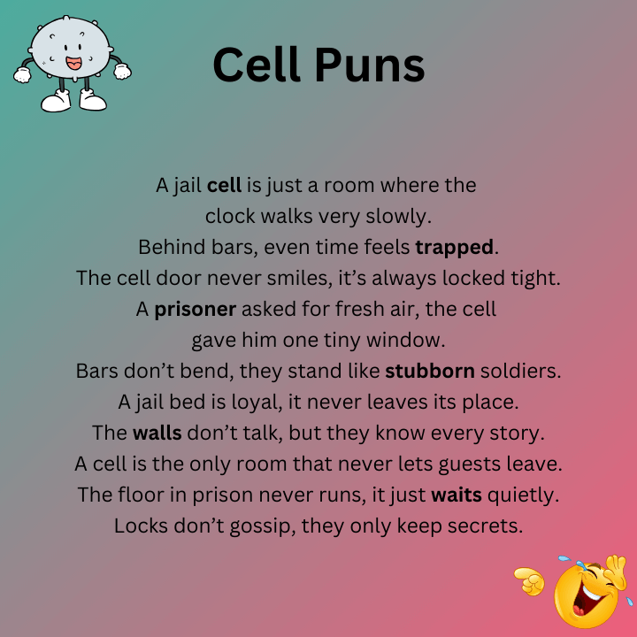 Jail Cell Puns