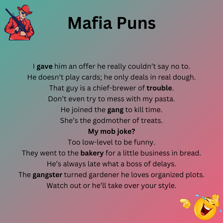 Mafia Puns