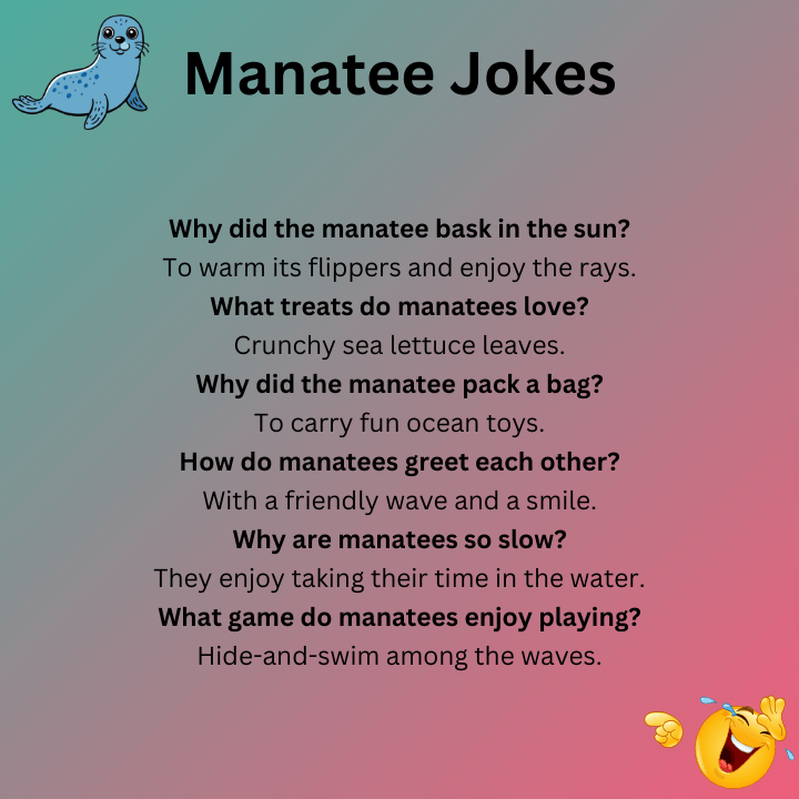 Manatee Jokes For Kids