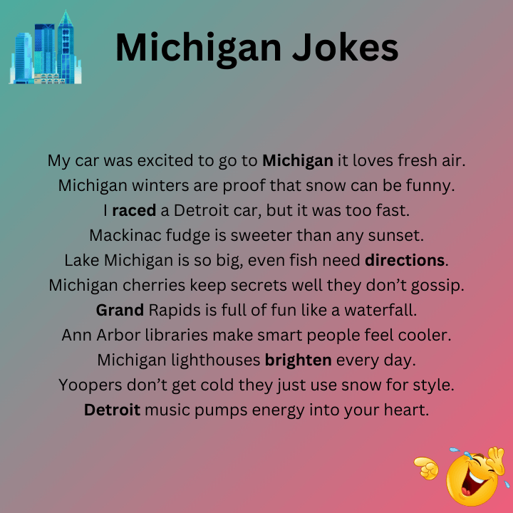 Michigan Jokes One Liners