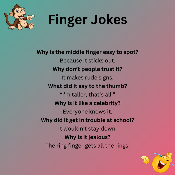Middle Finger Jokes