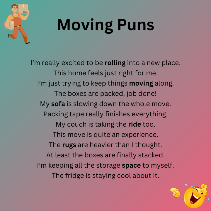 Moving Puns