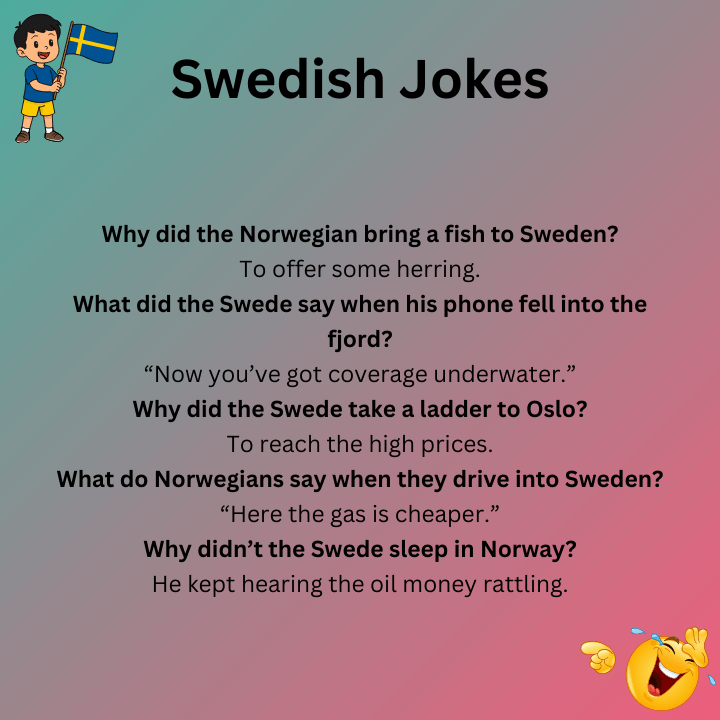 Norwegian Swedish Jokes
