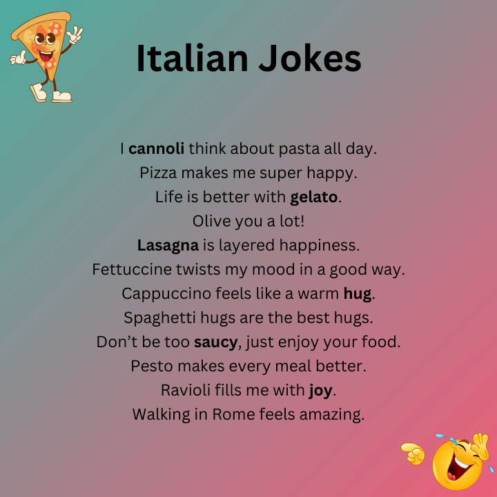 One Liner Italian Jokes