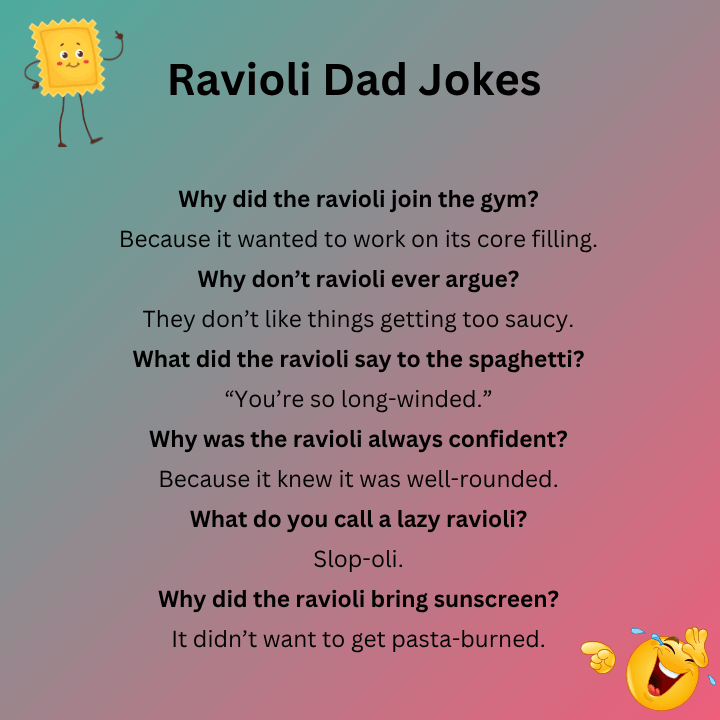 Ravioli Dad Jokes